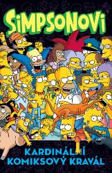 Simpsonovi - Kardinální komiksový kravál - Matt Groening - Dětský komiks Simpsonovi Simpsonovi - Kardinální komiksový kravál