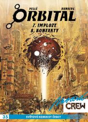 Modrá CREW 35 - Orbital 7 a 8 - Sylvian Runberg - Fantasy a sci-fi Modrá CREW 35 - Orbital 7 a 8