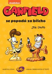 Garfield Garfield se popadá za břicho (č. 66) - Jim Davis - Dětský komiks Garfield Garfield Garfield se popadá za břicho (č. 66)