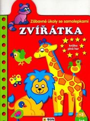 Zvířátka - Zábavné úkoly se samolepkami Zvířátka - Zábavné úkoly se samolepkami