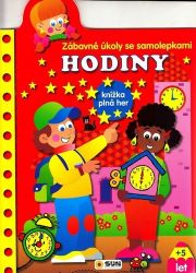 Hodiny - Zábavné úkoly se samolepkami - Hry a aktivity pro děti Hodiny - Zábavné úkoly se samolepkami