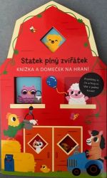 Statek plný zvířátek - Knížka a domeček - Prostorová leporela Statek plný zvířátek - Knížka a domeček