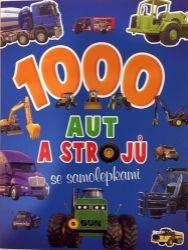1000 aut a strojů se samolepkami 1000 aut a strojů se samolepkami