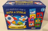 Kniha a Domino Auta a stroje - čti, poznávej, bav se! Kniha a Domino Auta a stroje - čti, poznávej, bav se!