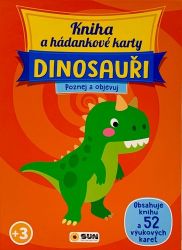 Kniha a hádankové karty Dinosauři - Poznej a objevuj Kniha a hádankové karty Dinosauři - Poznej a objevuj