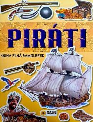 Pirát - Kniha plná samolepek - Samolepky pro děti Pirát - Kniha plná samolepek