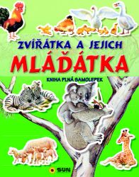 Zvířátka a mláďátka - Kniha plná samolepek - Samolepky se zvířátky Zvířátka a mláďátka - Kniha plná samolepek