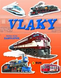 Vlaky - Kniha plná samolepek Vlaky - Kniha plná samolepek