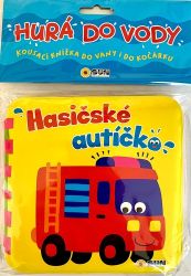 Hurá do vody Hasičské autíčko - Kousací nížka do vany i do kočárku - Knížky do vany Hurá do vody Hasičské autíčko - Kousací nížka do vany i do kočárku