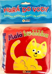 Hurá do vody Malá kočička - Kousací nížka do vany i do kočárku - Knížky do vany Hurá do vody Malá kočička - Kousací nížka do vany i do kočárku