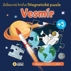Zábavná magnetická kniha Vesmír - čti a skládej Zábavná magnetická kniha Vesmír - čti a skládej