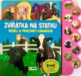 Zvířátka na statku Veselí a pracovití kamarádi - Zvuková kniha - Zvukové knihy pro nejmenší Zvířátka na statku Veselí a pracovití kamarádi - Zvuková kniha
