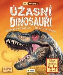 Úžasní dinosauři - Zábavná encyklopedie - Čti uč se a skládej (Dárkový box - kniha + model
