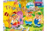 Tři prasátka - Prostorová kniha 2.v - Prostorová leporela Tři prasátka - Prostorová kniha 2.v