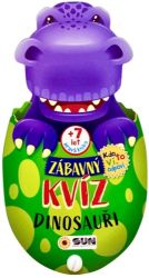 Zábavný kvíz Dinosauři - Kdo to ví, odpoví 7+ - Kreativní knihy pro děti Zábavný kvíz Dinosauři - Kdo to ví, odpoví 7+