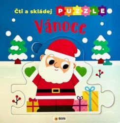 Čti a Skládej Puzzle Vánoce - Interaktivní knihy pro nejmenší Čti a Skládej Puzzle - Vánoce