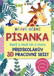 Hravé učení Písanka - Napiš a smaž zas a znovu - Drážkované linky a tužka Hravé učení Písanka - Napiš a smaž zas a znovu - Drážkované linky a tužka