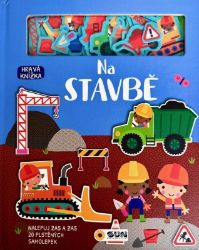 Hravá knížka Na stavbě - plstěné hrátky, čti a stav Hravá knížka Na stavbě - plstěné hrátky, čti a stav