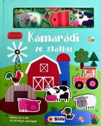 Hravá knížka Kamarádi ze statku - plstěné hrátky, čti a stav Hravá knížka Kamarádi ze statku - plstěné hrátky, čti a stav
