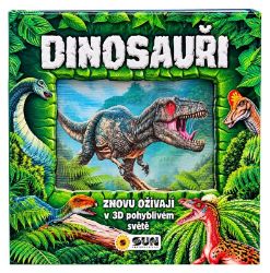Donosauři - Znovu ožívají v 3D pohyblivém světě - 3D knihy pro děti Donosauři - Znovu ožívají v 3D pohyblivém světě
