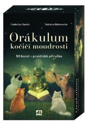 Orákulum kočičí moudrosti 50 karet + praktická přiručka