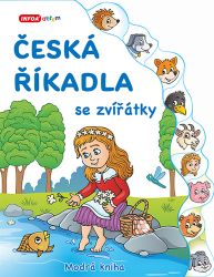 Česká říkadla se zvířátky - Modrá kniha Česká říkadla se zvířátky - Modrá kniha