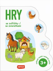 Hry se zvířátky / so zviertatkami 3+ - zelený sešit / zelený zošit (CZ/SK vydání) - Slovenské knihy pro děti Hry se zvířátky / so zviertatkami 3+ - zelený sešit / zelený zošit (CZ/SK vydání)
