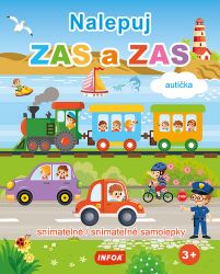 Nalepuj ZAS a ZAS Autíčka - snímatelné / snímateľné samolepky Nalepuj ZAS a ZAS Autíčka - snímatelné / snímateľné samolepky