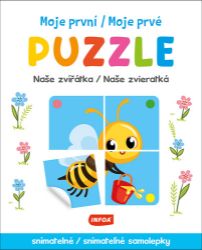 Moje první puzzle - Naše zvířátka / Moje prvé puzzle - Naše zvieratká - Puzzle pro nejmenší Moje první puzzle - Naše zvířátka / Moje prvé puzzle - Naše zvieratká