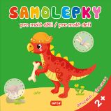 Samolepky pro malé děti / Samolepky pre malé deti - Dinosauři - Slovenské knihy pro děti Samolepky pro malé děti / Samolepky pre malé deti - Dinosauři