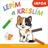 Lepím a kreslím - Oranžový sešit / Oranžový zošit - Slovenské knihy pro děti Lepím a kreslím - Oranžový sešit / Oranžový zošit
