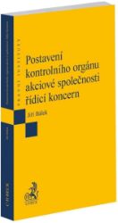 Postavení kontrolního orgánu akciové společnosti řídicí koncern - Právo Postavení kontrolního orgánu akciové společnosti řídicí koncern