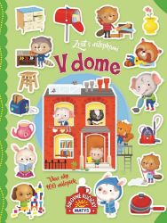 Zošit s nálepkami: V dome - Slovenské knihy pro děti Zošit s nálepkami: V dome