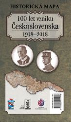 Historická mapa 100 let vzniku Československa 1918 – 2018 - Mapy Slovensko Historická mapa 100 let vzniku Československa 1918 – 2018
