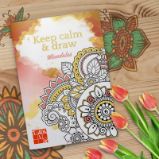 Keep calm & draw - Mandalas (antistresové omalovánky) - Antistresové omalovánky Keep calm & draw - Mandalas (antistresové omalovánky)