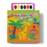 Malované otisky 2 - Omalovánky pro děti Malované otisky 2