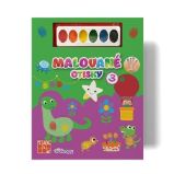 Malované otisky 3 - Omalovánky pro děti Malované otisky 3