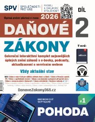 Daňové zákony 2026 (Díl 2.) Daňové zákony 2026 (Díl 2.)