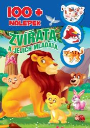 Zvířata a jejich mláďata - 100+nálepek - Samolepky se zvířátky Zvířata a jejich mláďata - 100+nálepek