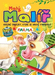 Malý malíř - Farma - Omalovánky zvířata Malý malíř - Farma
