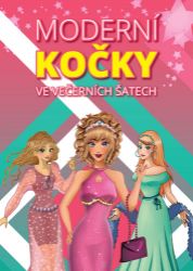 Moderní kočky ve večerních šatech - Papírnictví Moderní kočky ve večerních šatech