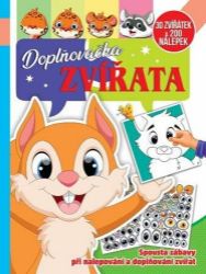Doplňovačka zvířata - 30 zvířátek a 200 nálepek - Samolepky se zvířátky Doplňovačka zvířata - 30 zvířátek a 200 nálepek