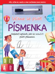 Učíme se psát písmenka - Píši, učím se, mažu a pak začínám zase znovu - Knihy pro předškoláky Učíme se psát písmenka - Píši, učím se, mažu a pak začínám zase znovu
