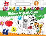 Učíme se psát čísla s nálepkami - Naučné knihy pro nejmenší Učíme se psát čísla