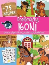 Doplňovačka koni + 75 nálepek - Samolepky se zvířátky Doplňovačka koni + 75 nálepek