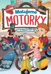 Malujeme motorky - Omalovánky auta Malujeme motorky