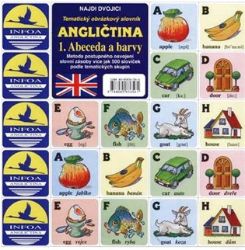 Najdi dvojici - Angličtina - 1. Abeceda a barvy - kolektiv autorů - Učebnice angličtiny Najdi dvojici - Angličtina - 1. Abeceda a barvy