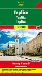 Teplice mapa 1:12 000