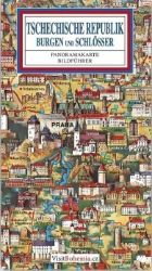 Hrady a zámky ČR - Panoramatická mapa / německy Hrady a zámky ČR - Panoramatická mapa / německy