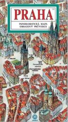 Praha - Panoramatická mapa / česky - Mapy Prahy Praha - pan.mapa